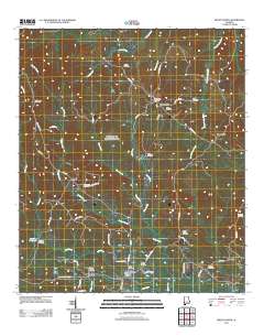 Millry North 2011 topographic map thumbnail