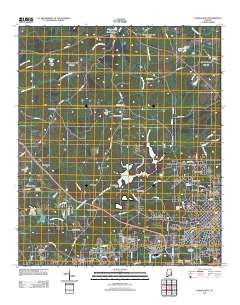 Opelika West 2011 topographic map thumbnail