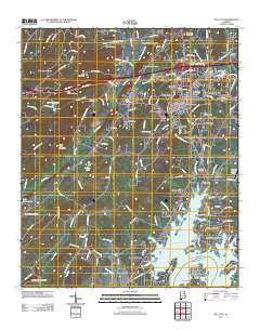 Pell City 2011 topographic map thumbnail