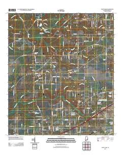 Saint Elmo 2011 topographic map thumbnail