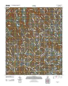 Nectar 2011 topographic map thumbnail