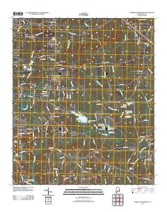 Parkers Crossroads 2011 topographic map thumbnail