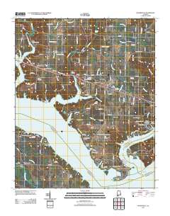 Rogersville 2011 topographic map thumbnail