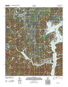 Shelby 2011 topographic map thumbnail