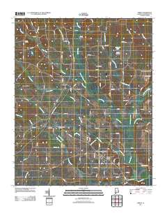 Threet 2011 topographic map thumbnail