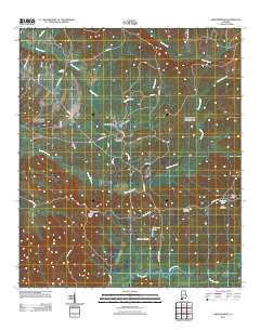 Vredenburgh 2011 topographic map thumbnail