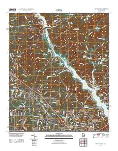Smiths Station 2011 topographic map thumbnail