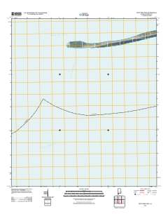 Petit Bois Pass 2011 topographic map thumbnail