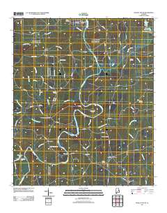Wadley South 2011 topographic map thumbnail