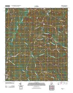 Bigbee 2011 topographic map preview