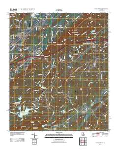 Cooks Springs 2011 topographic map thumbnail