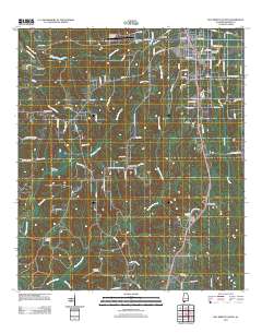 Bay Minette South 2011 topographic map thumbnail