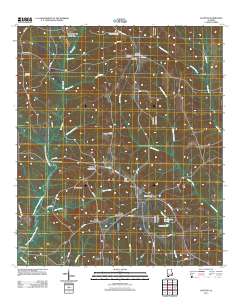 Clopton 2011 topographic map thumbnail