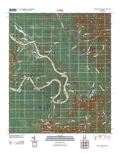 Myrtlewood North 2011 topographic map thumbnail