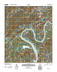 Ragland 2011 topographic map thumbnail