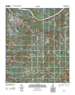 Sardis 2011 topographic map thumbnail