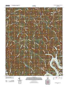 Tutwiler School 2011 topographic map thumbnail