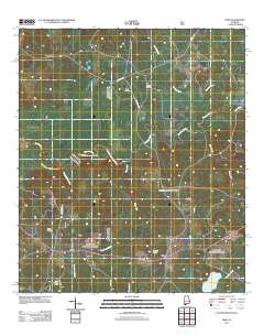 Dixie 2011 topographic map thumbnail
