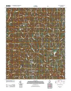 Grayson 2011 topographic map thumbnail
