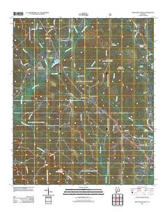Maplesville West 2011 topographic map thumbnail