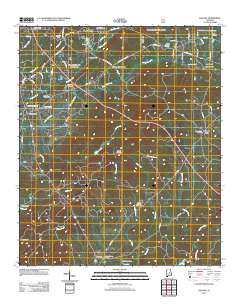 Hollins 2011 topographic map thumbnail