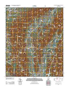 Jacksonville East 2011 topographic map thumbnail