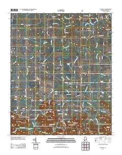 Oakville 2011 topographic map thumbnail