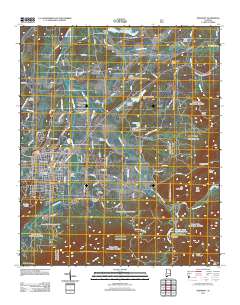Piedmont 2011 topographic map thumbnail