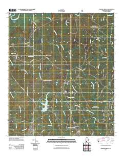 Parker Springs 2011 topographic map thumbnail