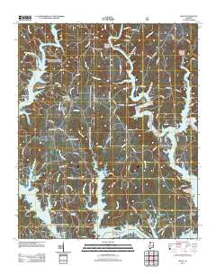 Arley 2011 topographic map thumbnail