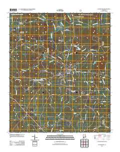 Goodwater 2011 topographic map thumbnail