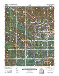 Centreville West 2011 topographic map thumbnail