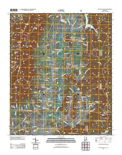 Choccolocco 2011 topographic map thumbnail