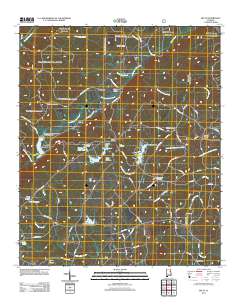 Delta 2011 topographic map thumbnail