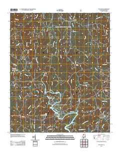 Houston 2011 topographic map thumbnail
