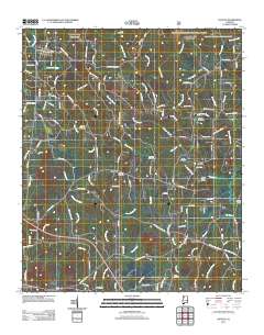 Nauvoo 2011 topographic map thumbnail