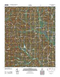 Pondville 2011 topographic map thumbnail