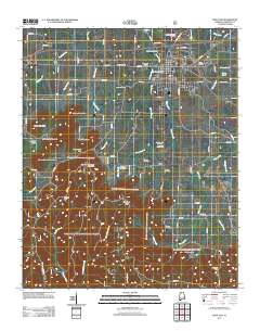 Moulton 2011 topographic map thumbnail