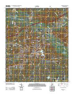 Tuskegee 2011 topographic map thumbnail