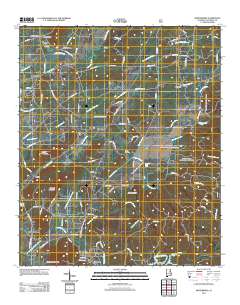 Winterboro 2011 topographic map thumbnail