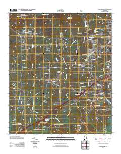 Loachapoka 2011 topographic map thumbnail