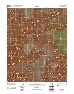Amos Point 2011 topographic map thumbnail