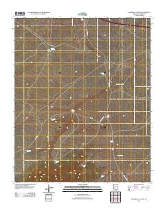 Anderson Canyon 2011 topographic map thumbnail