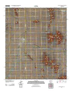 Antelope Hills 2011 topographic map thumbnail