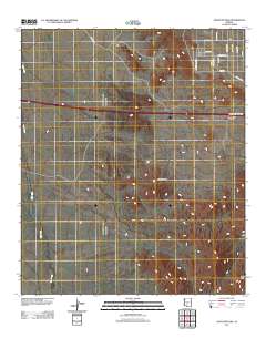 Antelope Peak 2011 topographic map thumbnail