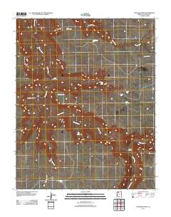 Antelope Point 2011 topographic map thumbnail