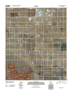 Arizona City 2011 topographic map thumbnail