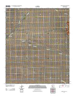 Armenta Well 2011 topographic map thumbnail
