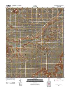 Arrowhead Butte 2011 topographic map thumbnail