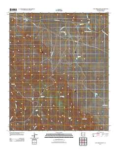 Ash Creek Ranch 2011 topographic map thumbnail